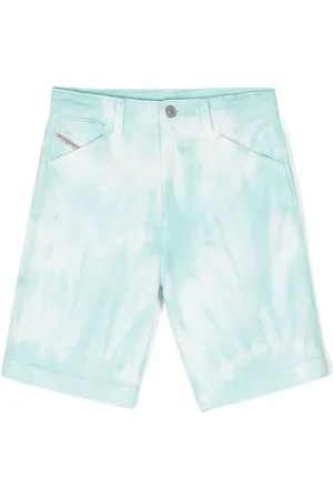 Diesel Segelshorts mit Batikmuster