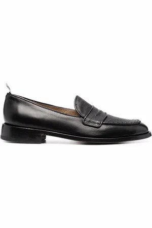 Thom Browne Penny-Loafer mit RWB-Lasche