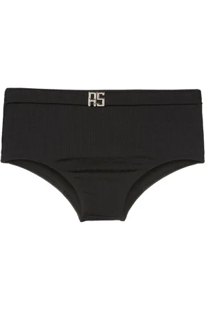 AMIR SLAMA Gerippte Badehose