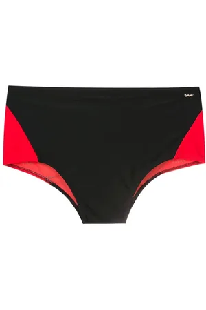 AMIR SLAMA Badehose in Colour-Block-Optik