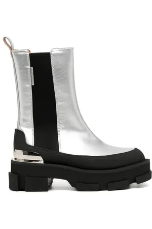 BOTH Stiefeletten im Metallic-Look