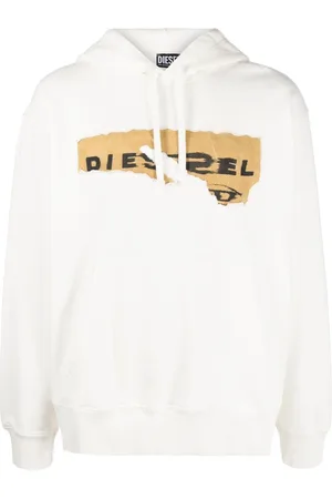 Diesel Hoodie im Distressed-Look