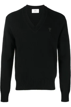 Ami Strickpullover mit V-Ausschnitt