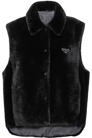 Prada Wendbare Shearling-Jacke