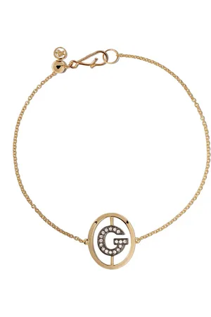 ANNOUSHKA 18kt Gelbgoldarmband mit Diamanten