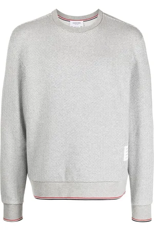 Thom Browne Pullover mit Fischgrätenmuster