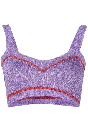 Paco rabanne Gestricktes Cropped-Top