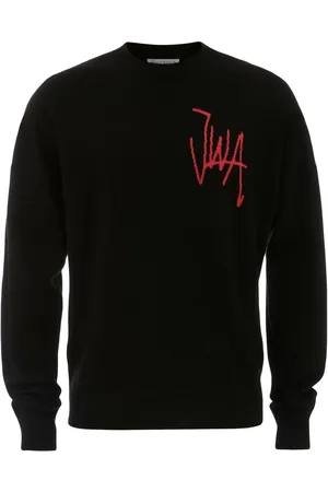J.W.Anderson Merinopullover mit Intarsien-Logo