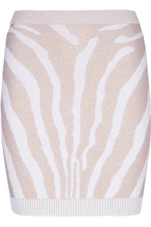 Balmain Gestrickter Minirock