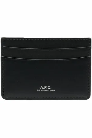 A.P.C. Andre Kartenetui mit Logo-Prägung