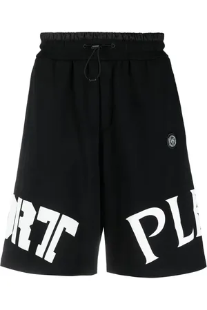 Philipp Plein Joggingshorts mit Logo-Print