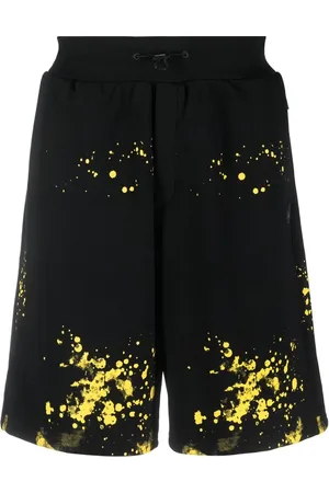 Philipp Plein Joggingshorts mit Farbklecks-Print