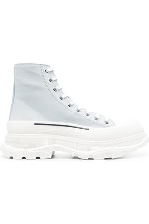 Alexander McQueen Tread Slick Schnürstiefel aus Canvas