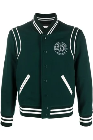 Sporty & Rich Collegejacke mit Logo-Stickerei