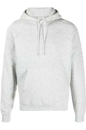 Saint Laurent Hoodie mit aufgesticktem Logo