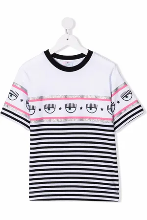 Chiara Ferragni Gestreiftes T-Shirt