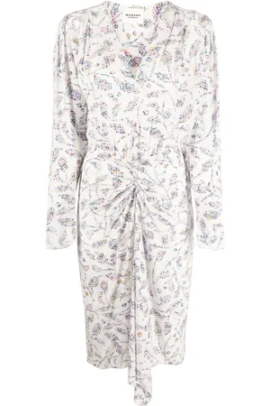 Marant Etoile Gewickeltes Danalia Midikleid
