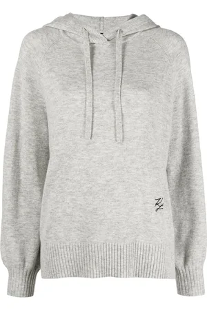 Karl Lagerfeld Hoodie mit Logo-Stickerei