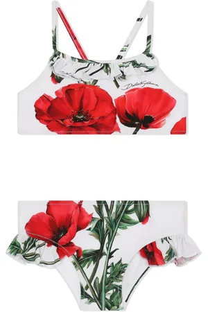 Dolce & Gabbana Bikini mit Blumen-Print
