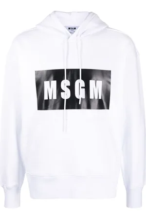 Msgm Hoodie mit Logo-Print