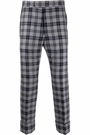 Thom Browne Cropped-Hose mit Schottenkaro