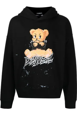 DOMREBEL Hoodie mit Moody-Print