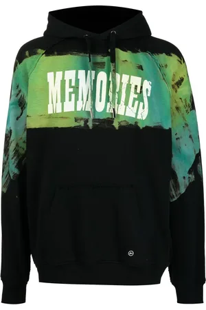 Stain Shade X Hiroshi Fujiwara Hoodie mit Slogan-Print