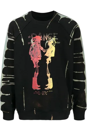 Stain Shade X Hiroshi Fujiwara Sweatshirt mit Skelett-Print