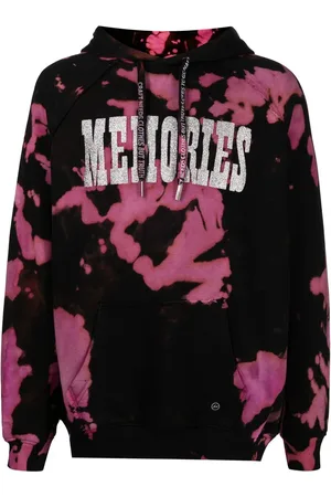 Stain Shade X Hiroshi Fujiwara Hoodie mit Batikmuster
