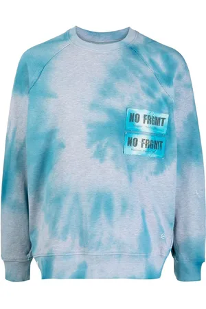 Stain Shade X Hiroshi Fujiwara Sweatshirt mit Batikmuster
