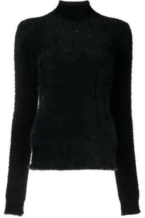 Courrèges Strukturierter Strickpullover