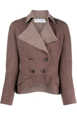 Dior 2010 ausgestellte Jacke aus Wolle