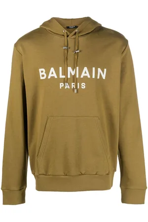 Balmain Hoodie mit Kordelzug