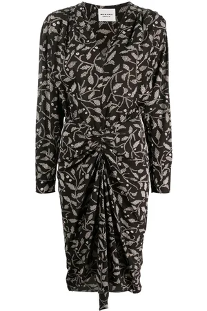 Marant Etoile Gewickeltes Danalia Midikleid