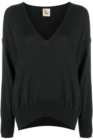 Paula Kaschmirpullover mit V-Ausschnitt