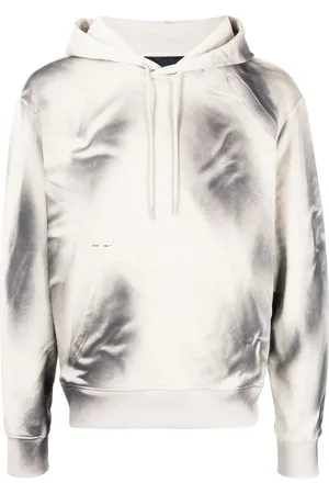 HELIOT EMIL Hoodie mit abstraktem Print