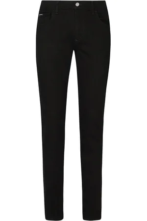 Dolce & Gabbana Skinny-Jeans mit Logo-Applikation
