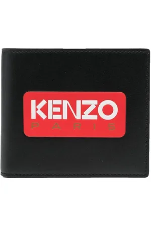 Kenzo Portemonnaie mit Logo-Patch