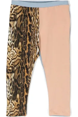 Roberto Cavalli Leggings mit Logo-Stickerei