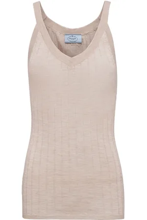 Prada Geripptes Tanktop
