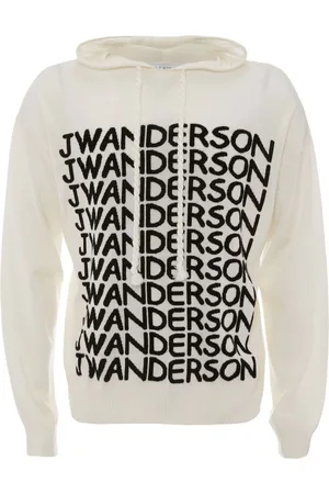J.W.Anderson Hoodie mit Intarsien-Logo