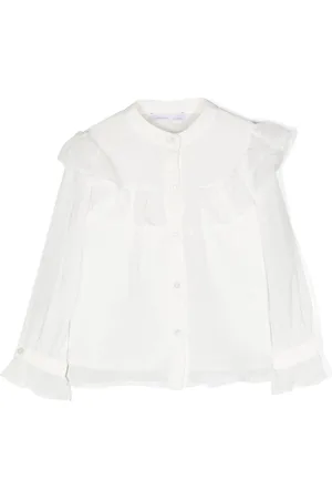 PATACHOU Chiffonbluse mit Rüschen