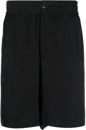 Moschino Joggingshorts mit Logo-Print