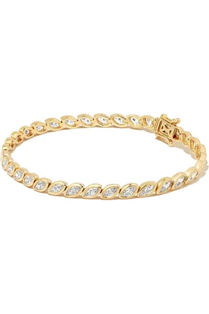 Anita 18kt Gelbgoldarmband mit Diamanten