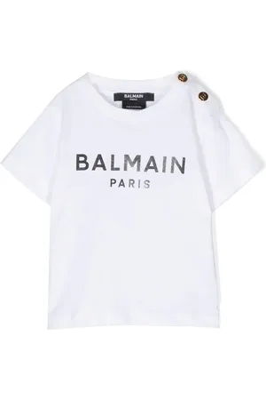Balmain T-Shirt mit Logo-Print