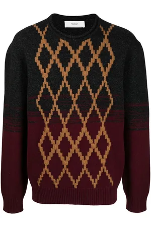 PRINGLE OF SCOTLAND Pullover mit Argyle-Muster