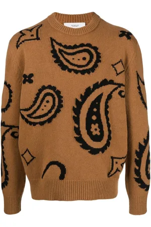 PRINGLE OF SCOTLAND Pullover mit Paisleymuster