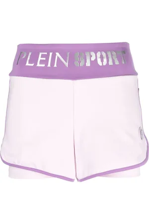 Philipp Plein Joggingshorts mit Logo-Bund