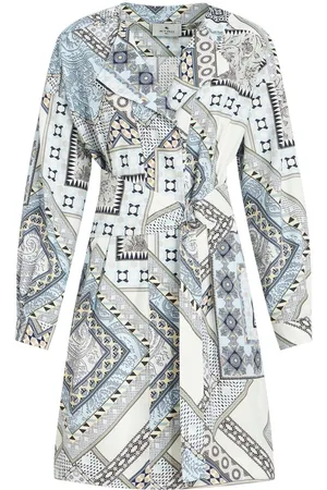 Etro Wickelkleid mit Print-Mix
