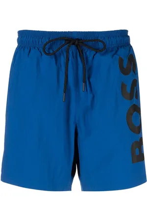 HUGO BOSS Badeshorts mit Logo-Print